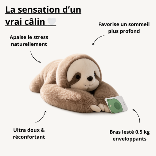 Calindoo™ - La Peluche Lestée qui Apaise Instantanément
