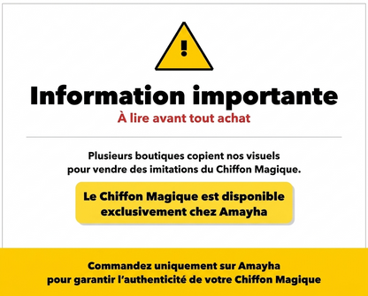 Information importante - exclusivement chez Amayha