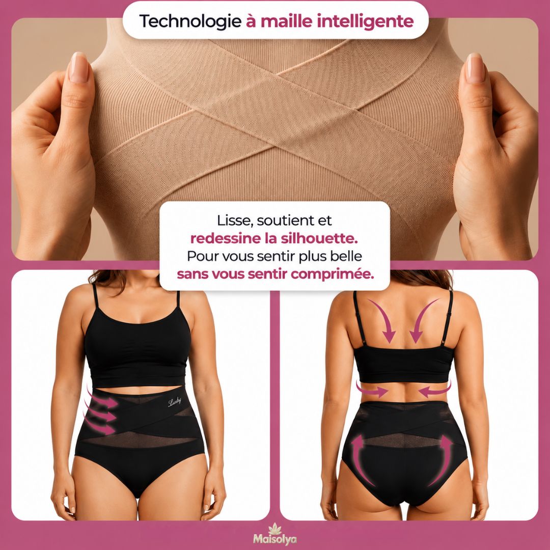 BodySculpt™ - Culotte Gainante Taille Haute