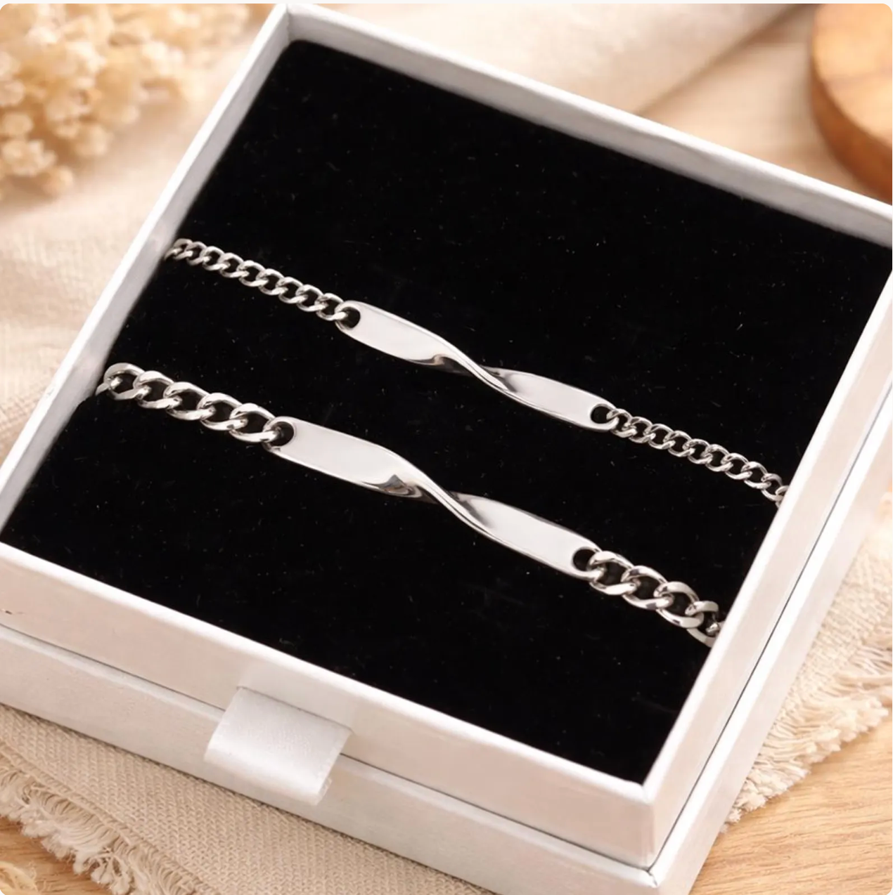 Bracelet duo - Le meilleur cadeau à personnaliser