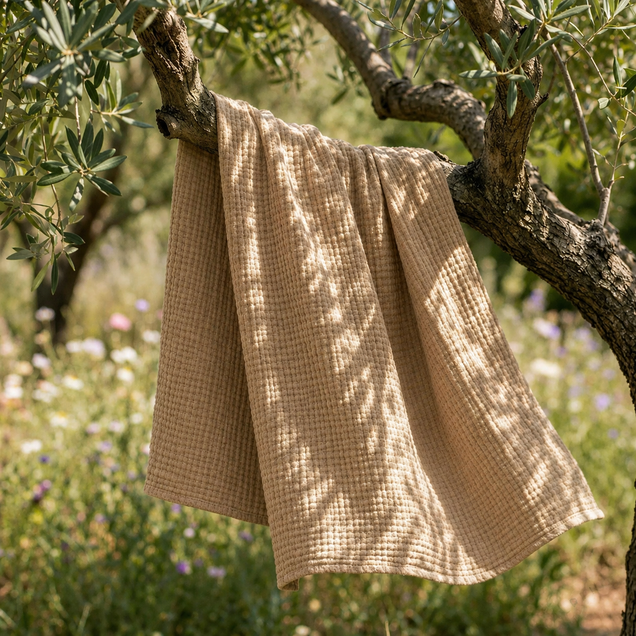 Mousselia™ – La couverture en mousseline de coton qui vous enveloppe de douceur