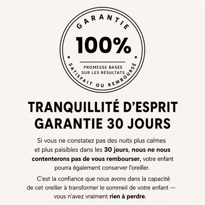 Oreiller Postural pour Enfants™ — Un alignement sain pendant le sommeil pour les enfants en pleine croissance