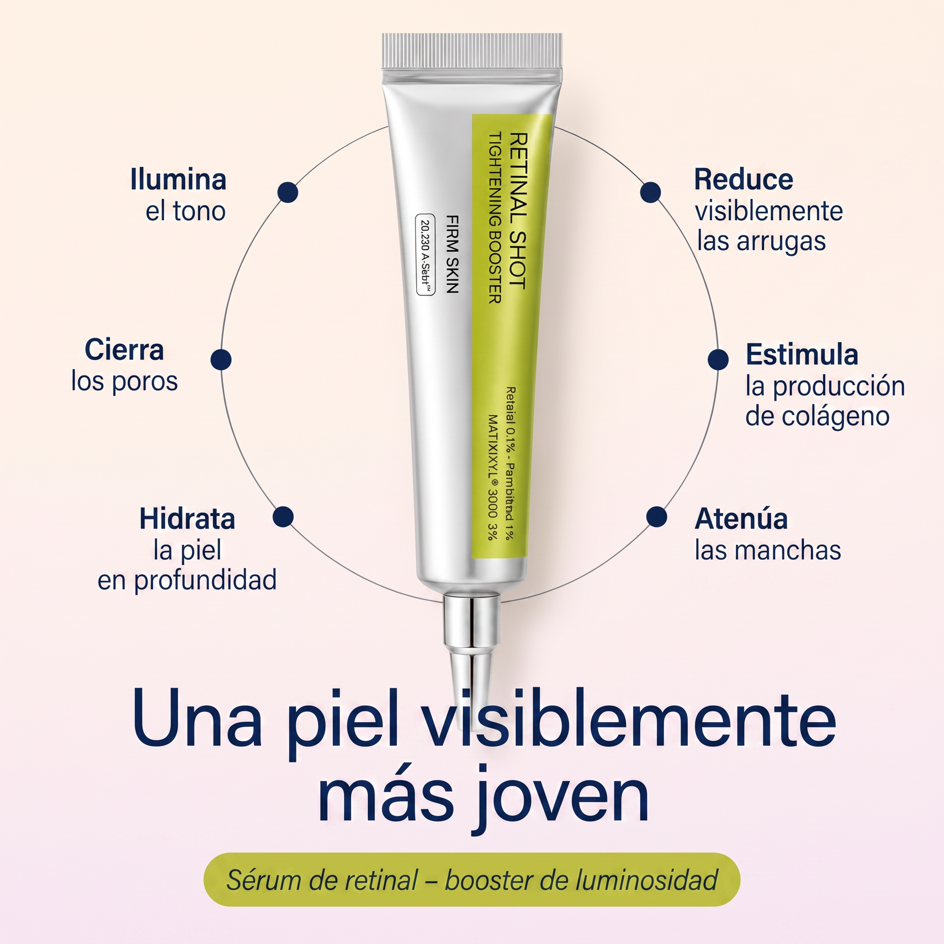 Beneficios: una piel visiblemente más joven